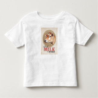 Camiseta Infantil "New England Fresh Milk"