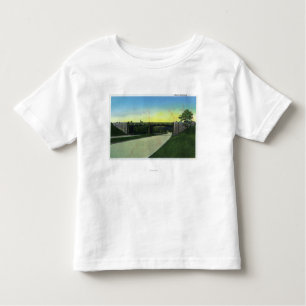 Camiseta Infantil New Haven, CTView do Parkway de Merritt