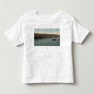 Camiseta Infantil Newburgh, NY - opinião do beira-rio do Rio Hudson