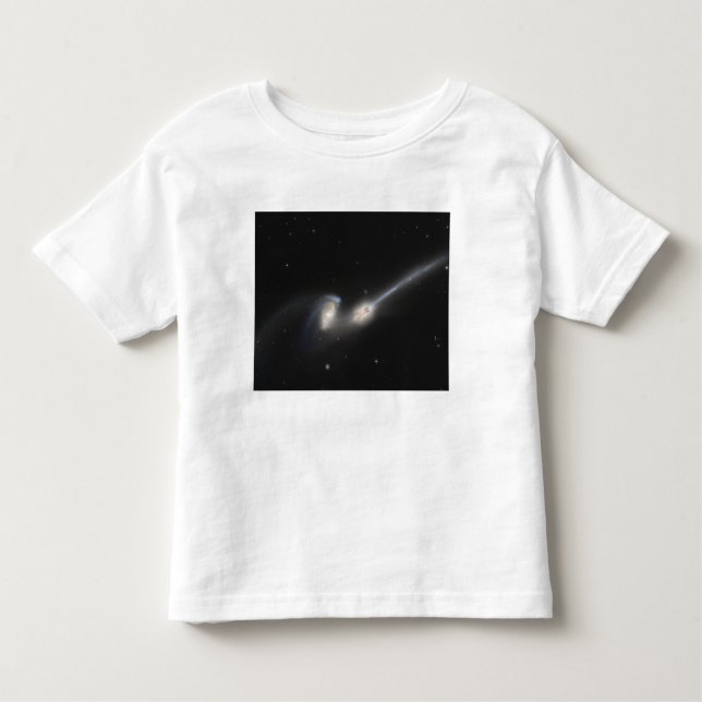 Camiseta Infantil NGC 4676, também conhecida como Galáxias de Ratos (Frente)