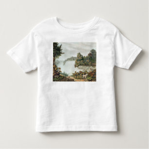 Camiseta Infantil Niagara Falls, da ilha da cabra
