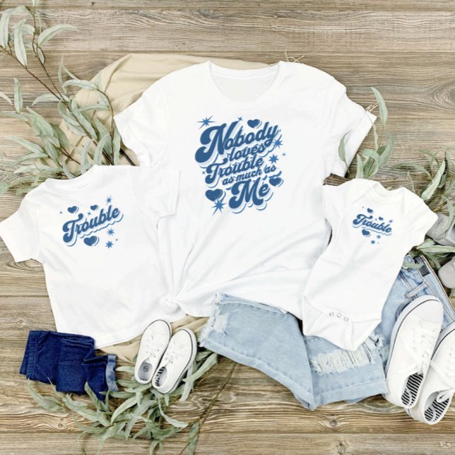 Camiseta Infantil Ninguém Adora Problemas Tanto Quanto Eu, Mamães E  (Criador carregado)