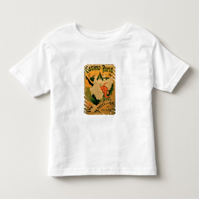 Camiseta Infantil "Nini Patte En L'Air and Her Students" no Casi (Frente)