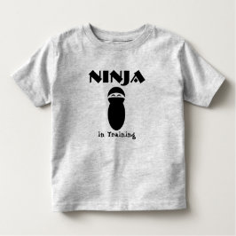 Camiseta Infantil Ninja no treinamento
