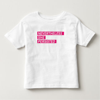Camiseta Infantil No Entanto, Ela Persiste