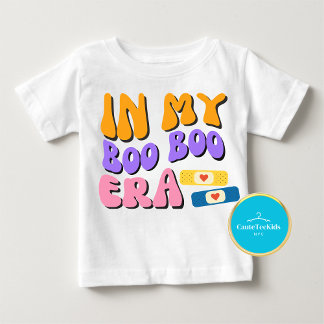 Camiseta Infantil No meu Boo Boo Era Preschooler Gift T-Shirt