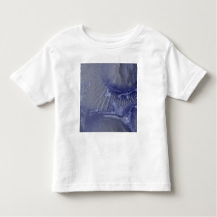 Camiseta Infantil Noctis Labyrinthus formação em Marte