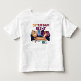 Camiseta Infantil Noite de sábado