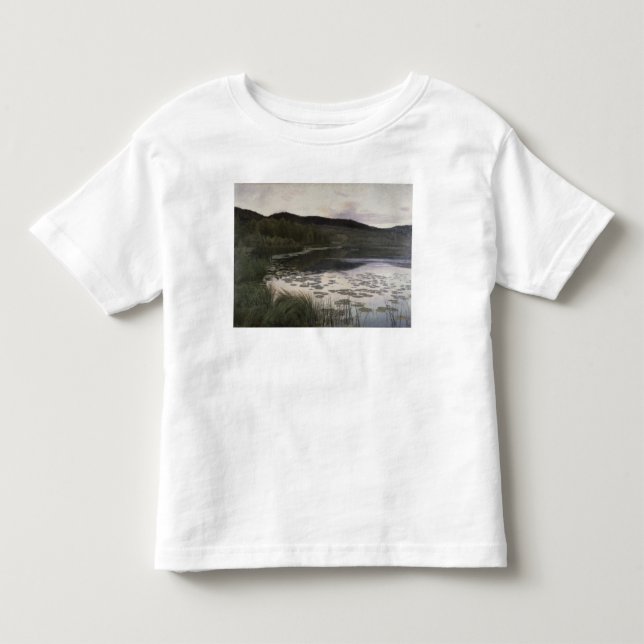 Camiseta Infantil Noite de verão, 1886 (Frente)