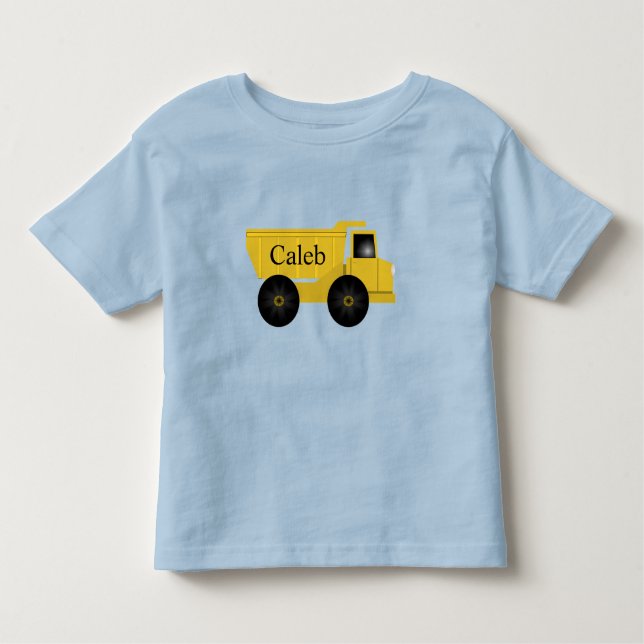 Camiseta Infantil Nome: Construção de Carroçaria Toddler T-Shirt (Frente)