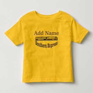 Camiseta Infantil Nome de adição do Southern Express Train