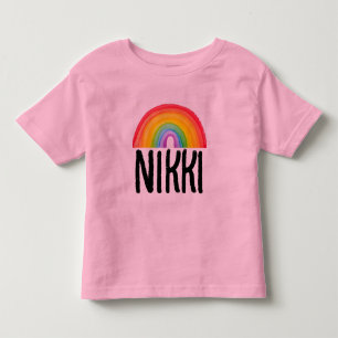 CAMISETA INFANTIL NOME DE CAIXA DE CHUMBO PERSONALIZADO TODLERS T-SH