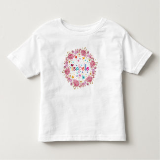 Camiseta Infantil Nome de Isabelle