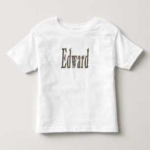 Camiseta Infantil Nome Edward,