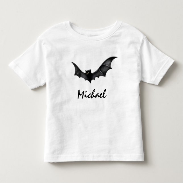 Camiseta Infantil Nome Personalizado Bata Negra Bata Negra Bonita (Frente)