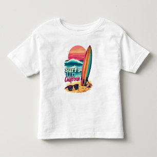 Camiseta Infantil Nome Personalizado / Texto Navegação na Califórnia