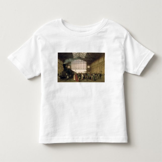 Camiseta Infantil Nordwest Bahnhof, Viena, 1875 (Frente)