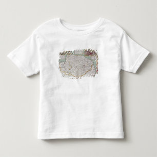 Camiseta Infantil Norfolk, gravado por Jodocus Hondius
