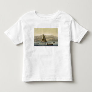 Camiseta Infantil Norfolk novo perto de Vancôver (gravura da cor)