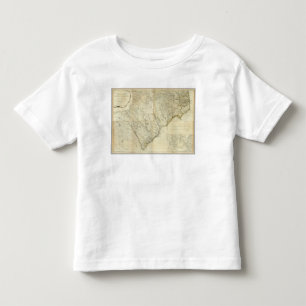 Camiseta Infantil Norte composto & South Carolina