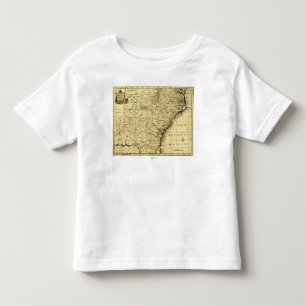 Camiseta Infantil Norte e South Carolina & Geórgia - panorâmicos