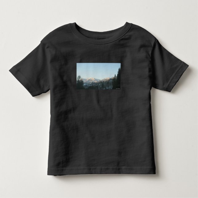 Camiseta Infantil Northern Rocky Mountain Forest  (Frente)