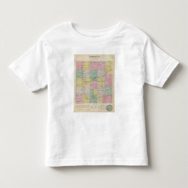 Camiseta Infantil Norton County, Kansas (Frente)