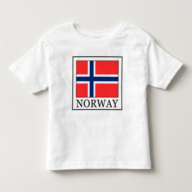 Camiseta Infantil Noruega (Frente)