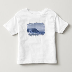 Camiseta Infantil Noruega, Círculo Polar Ártico, Oceano Atlântico No