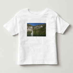 Camiseta Infantil Noruega, Geirangerfjord (UNESCO), Geiranger.