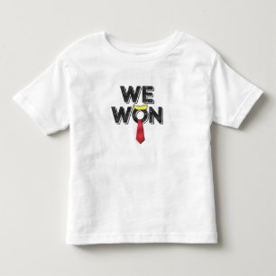 Camiseta Infantil Nós Ganhamos Donald Trump 2024