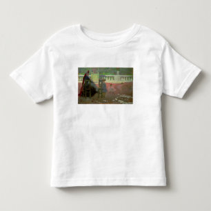 Camiseta Infantil Nos jardins de Luxembourg