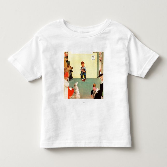 Camiseta Infantil Nos veteranos de Norman Rockwell (Frente)