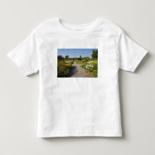Camiseta Infantil Nova Brunswick, Canadá. Kingsbrae Garden em St.