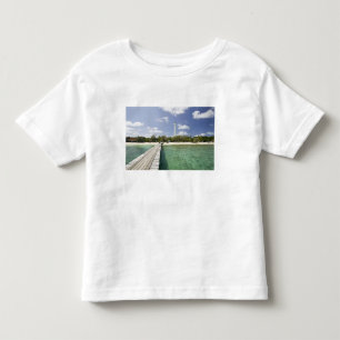 Camiseta Infantil Nova Caledónia, Amedee Islet. Amedee Islet Pier.