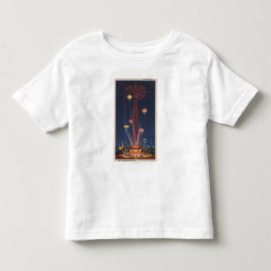 Camiseta Infantil Nova Iorque, NY - salto de pára-quedas no mundo