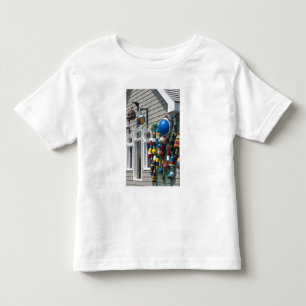 Camiseta Infantil Nova Scotia, Canadá. Loja de bóias em Blue Rocks e