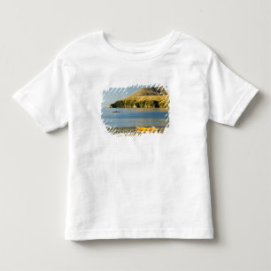Camiseta Infantil Nova Zelândia, Ilha do Sul, Marlborough Sounds. 2