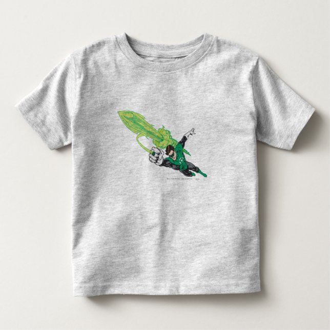 Camiseta Infantil Novo Lanterna Verde 5 (Frente)