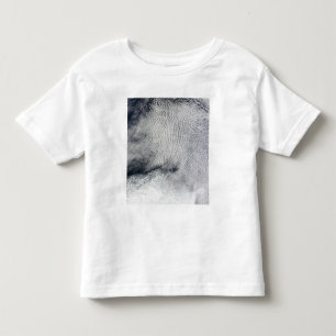 Camiseta Infantil Nuble-se padrões e gelo marinho no Ocea do sul