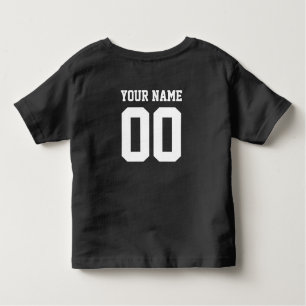 Camiseta Infantil Número de Nome Personalizado - Cubo