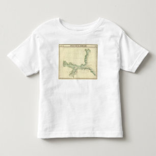 Camiseta Infantil Nunavut, ilhas da rainha Elizabeth