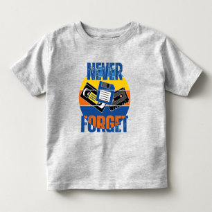 CAMISETA INFANTIL NUNCA SE ESQUEÇA