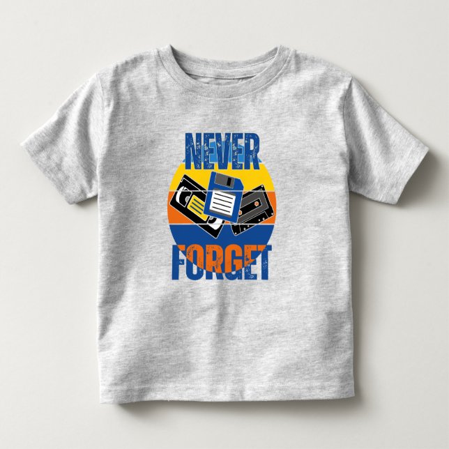 CAMISETA INFANTIL NUNCA SE ESQUEÇA (Frente)