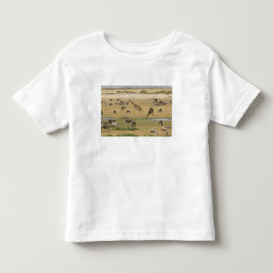 Camiseta Infantil Ñus, Zebras e Girafas