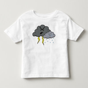 Camiseta Infantil Nuvem irritada