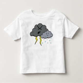 Camiseta Infantil Nuvem irritada