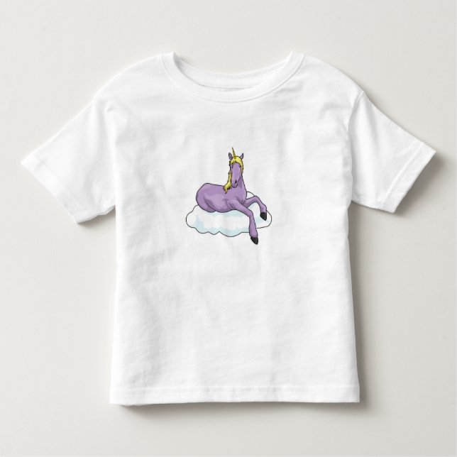 Camiseta Infantil Nuvem Unicorn (Frente)