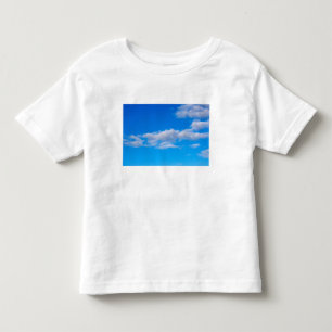 Camiseta Infantil nuvens cúmulus sobre a Antártica ocidental