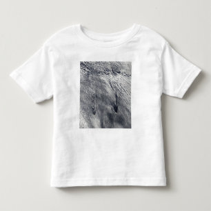 Camiseta Infantil Nuvens sobre as ilhas de Juan Fernández